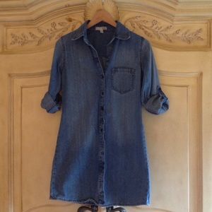 Denim Shirt Dress